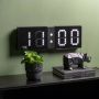 Karlsson Wall clock LED Look flip black - Thumbnail 2