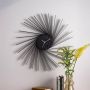 Karlsson Wall clock Helix XL wood veneer black - Thumbnail 3