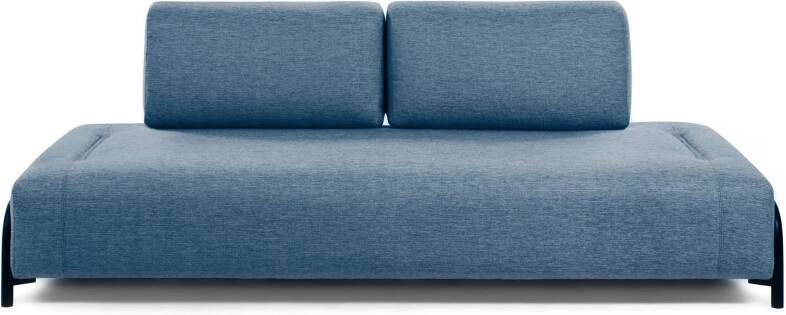 Kave Home Modulaire 3-zitsbank Compo blauw met 232 cm