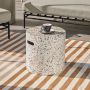 Kave Home Jenell kruk wit terrazzo Ø 35 cm - Thumbnail 2