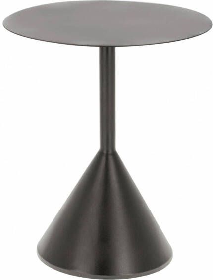 Kave Home Bijzettafel Yinan 48cm Zwart Rond