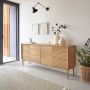 Kave Home Lenon eikenhout dressoir 200 x 86 cm van massief hout en eikenfineer FSC MIX Credit - Thumbnail 2