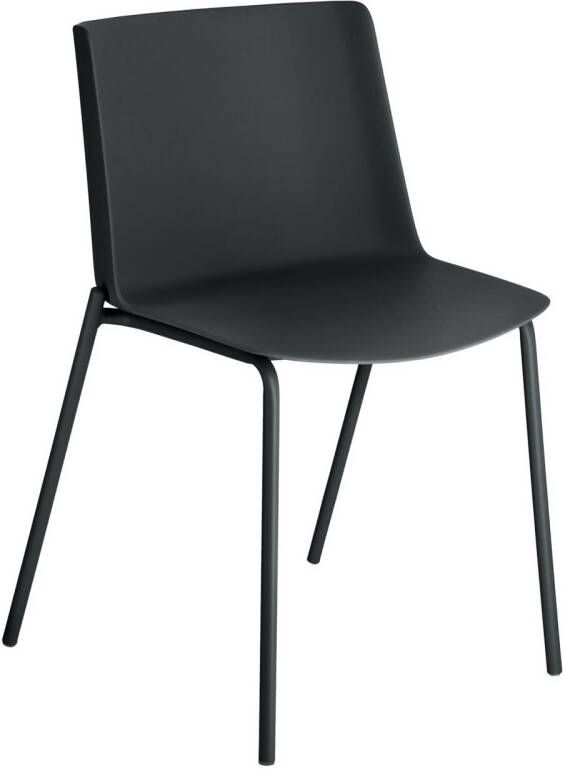 Kave Home Eetkamerstoel Hannia Zwart