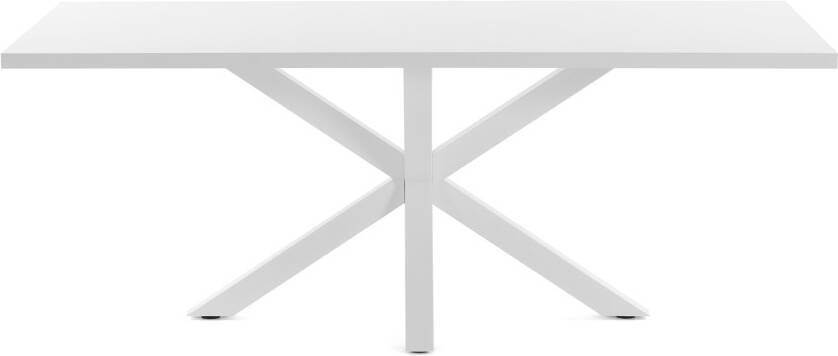 Kave Home Eettafel Argo Wit 160 x 100cm