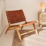 Kave Home Fauteuil 'Calixta' kleur Bruin - Thumbnail 2