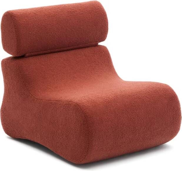 Kave Home Fauteuil Club Bouclé Terracotta