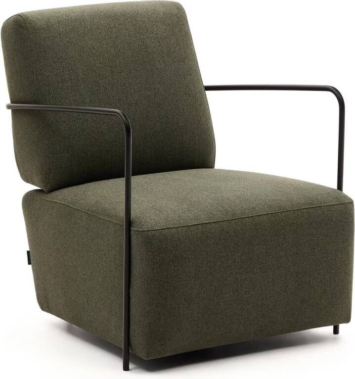 Kave Home Fauteuil Gamer Stof Donkergroen