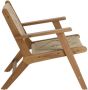 Kave Home Geralda fauteuil in acaciahout met donkere afwerking FSC 100% - Thumbnail 2