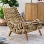 Kave Home Fauteuil Tika Bruin - Thumbnail 2