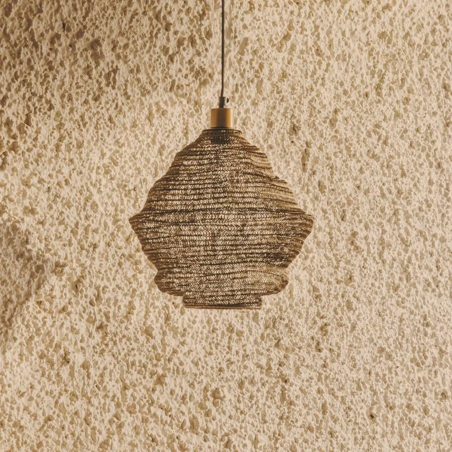 Kave Home Hanglamp Sarraco Metaal Goud