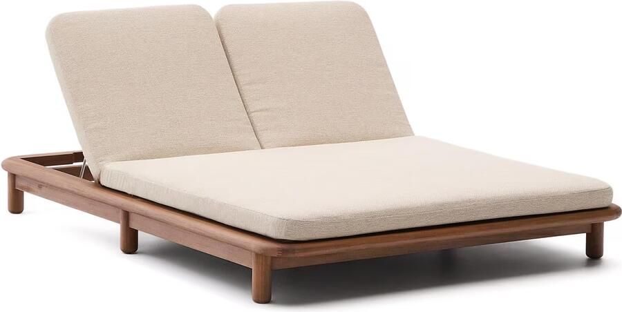 Kave Home 2-persoons Ligbed Turqueta Teakhout