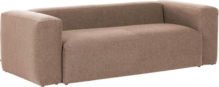 Kave Home 3-zits Bank Blok 240cm Roze