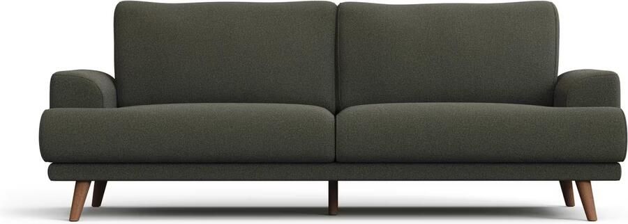 Kave Home 3-zits Bank Karin 228cm Donkergroen