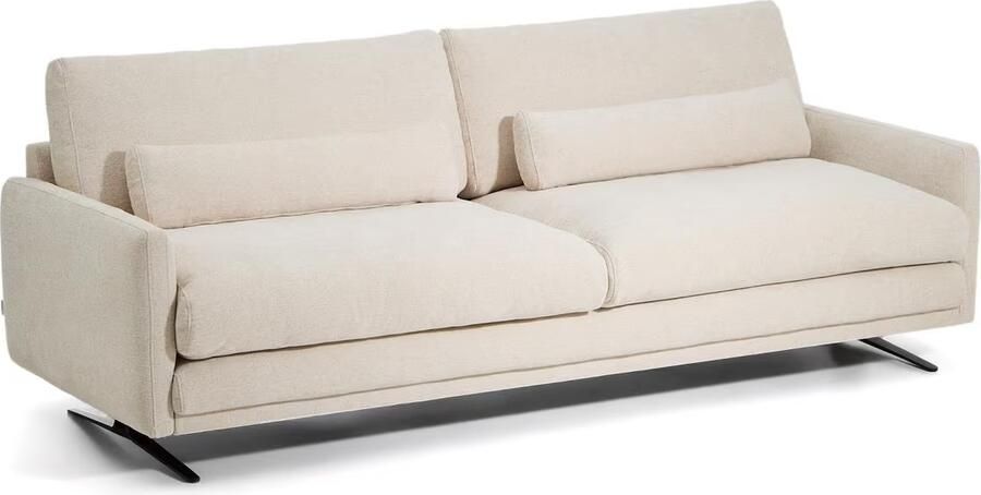 Kave Home 3-zits Bank Veliro Chenille Beige