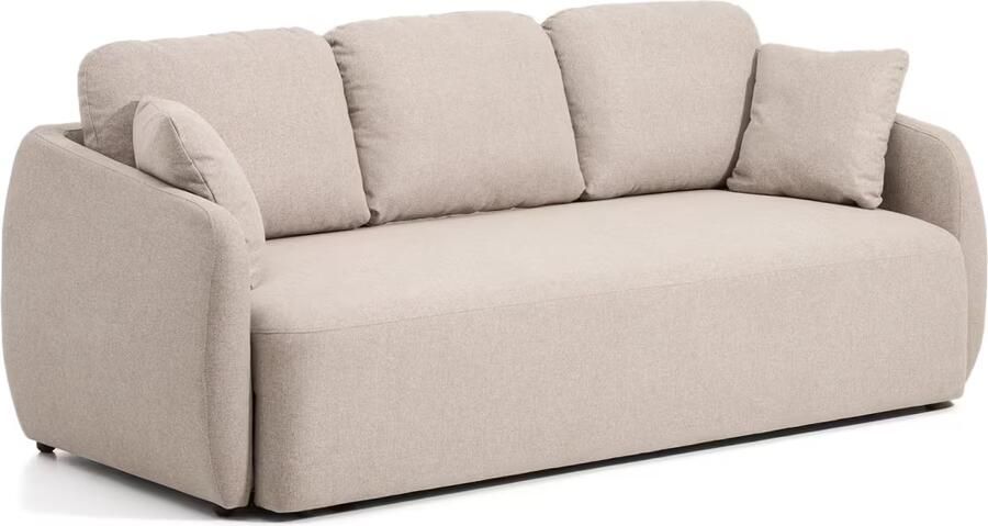Kave Home 3-zits Slaapbank Laira Chenille Beige