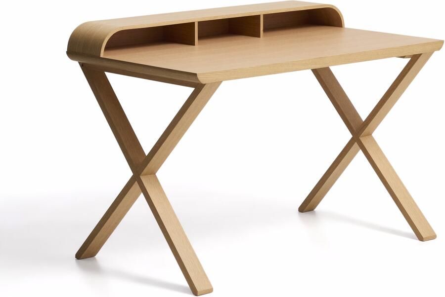 Kave Home Bureau Dilare Eiken 120 x 85cm Naturel