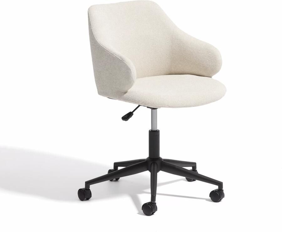 Kave Home Bureaustoel Einara Chenille Beige
