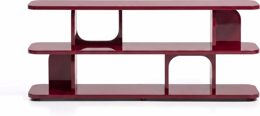Kave Home Dressoir Aduma MDF 160 x 65cm Granaatrood