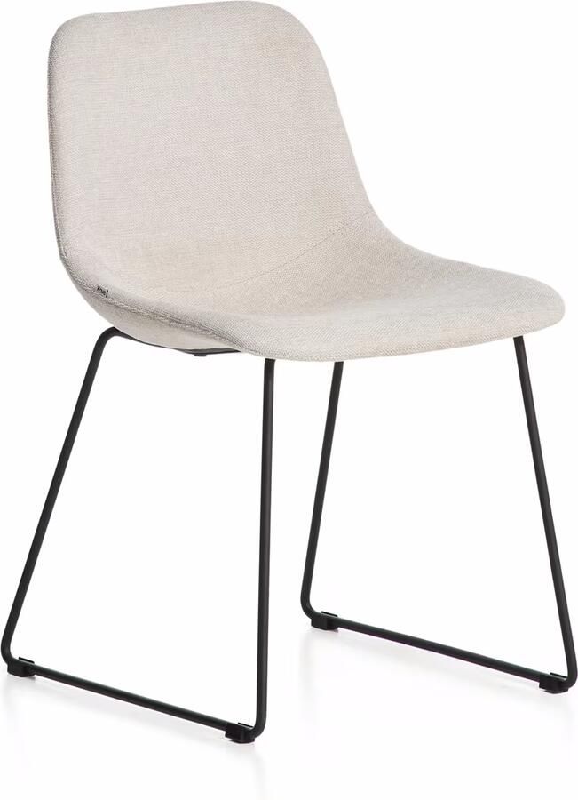 Kave Home Eetkamerstoel Zahara Stof Beige