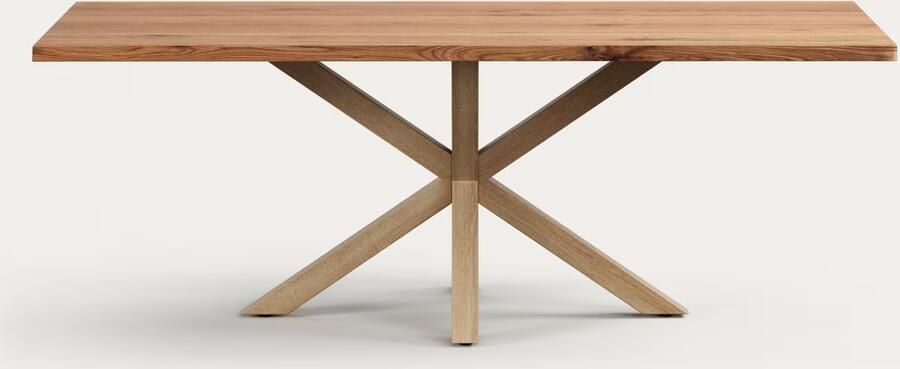 Kave Home Eettafel Argo Acaciahout 220 x 100cm Naturel