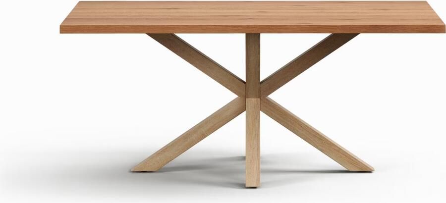 Kave Home Eettafel Argo Eikenfineer 180 x 100cm Naturel