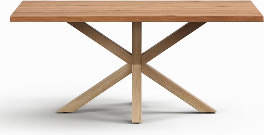 Kave Home Eettafel Argo Eikenfineer 180 x 100cm Naturel