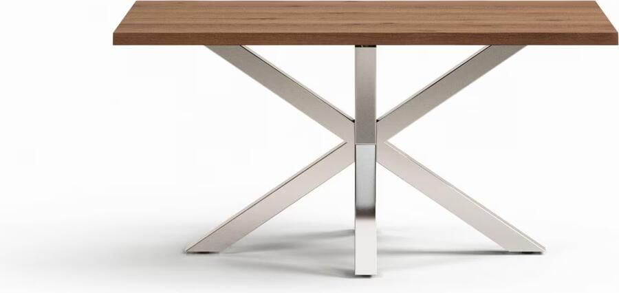 Kave Home Eettafel Argo Verouderd Eikenfineer 160 x 90cm Bruin