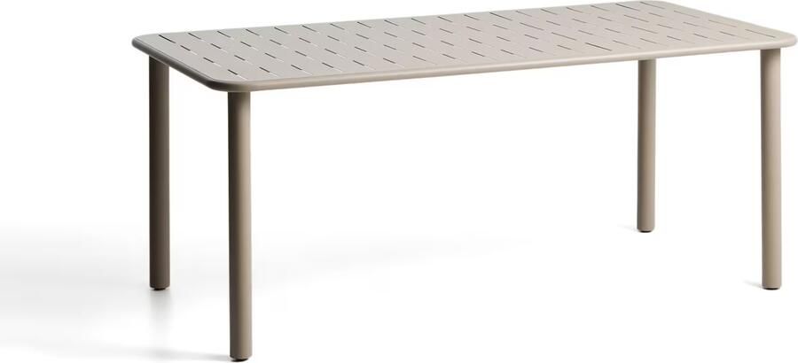 Kave Home Eettafel Brai Staal 180 x 90cm Beige