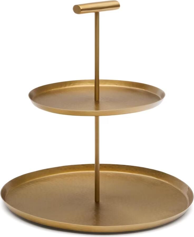 Kave Home Etagère Aruc Verguld staal Goud
