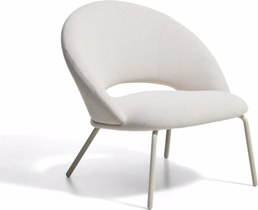Kave Home Fauteuil Bonali Chenille Beige