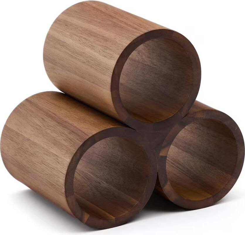 Kave Home Flessenrek Sesilu Acaciahout Naturel