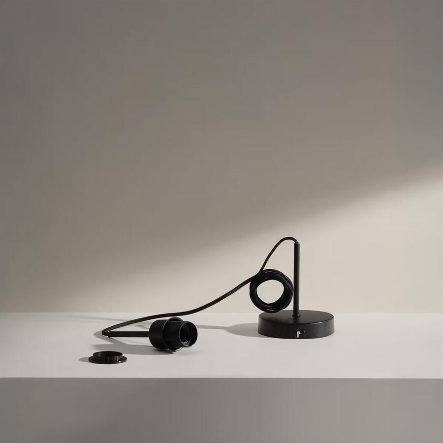 Kave Home Hanglamp fitting Fulvia metaal zwart