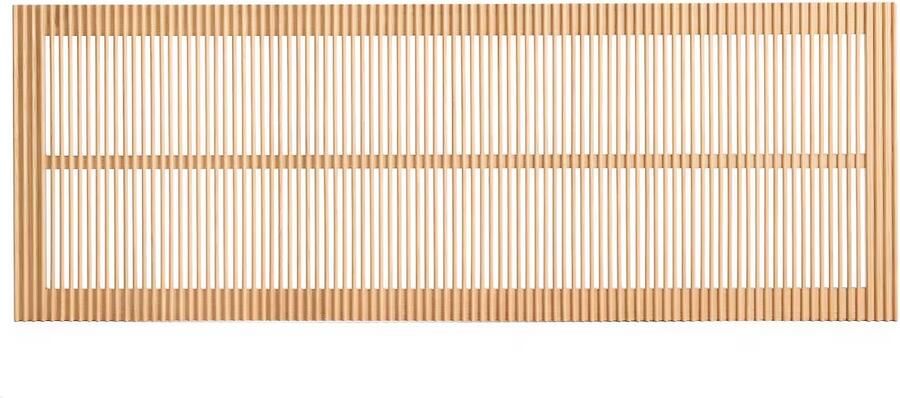 Kave Home Hoofdbord Beyla Eikenhout 195 x 70cm Naturel