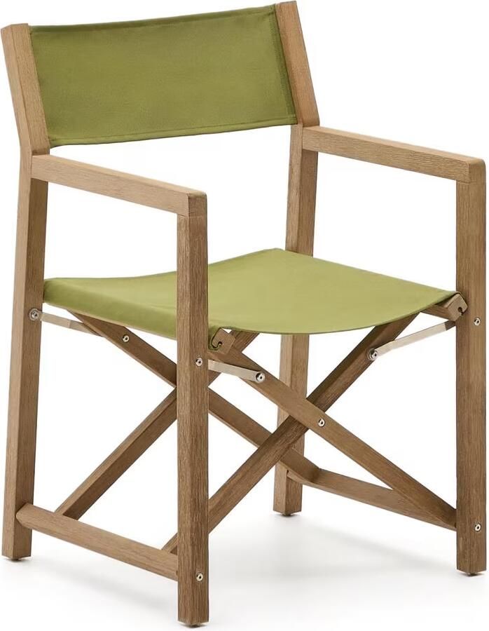 Kave Home Klapstoel Vilara Acaciahout Groen