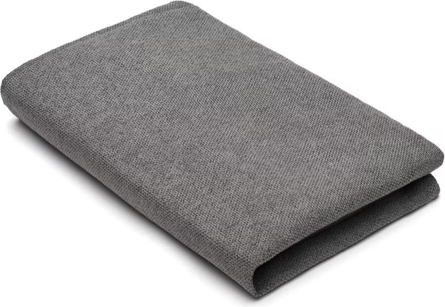 Kave Home Kussenhoes Bowie t.b.v. Hondenkussen Bowie 80 x 63cm Donkergrijs