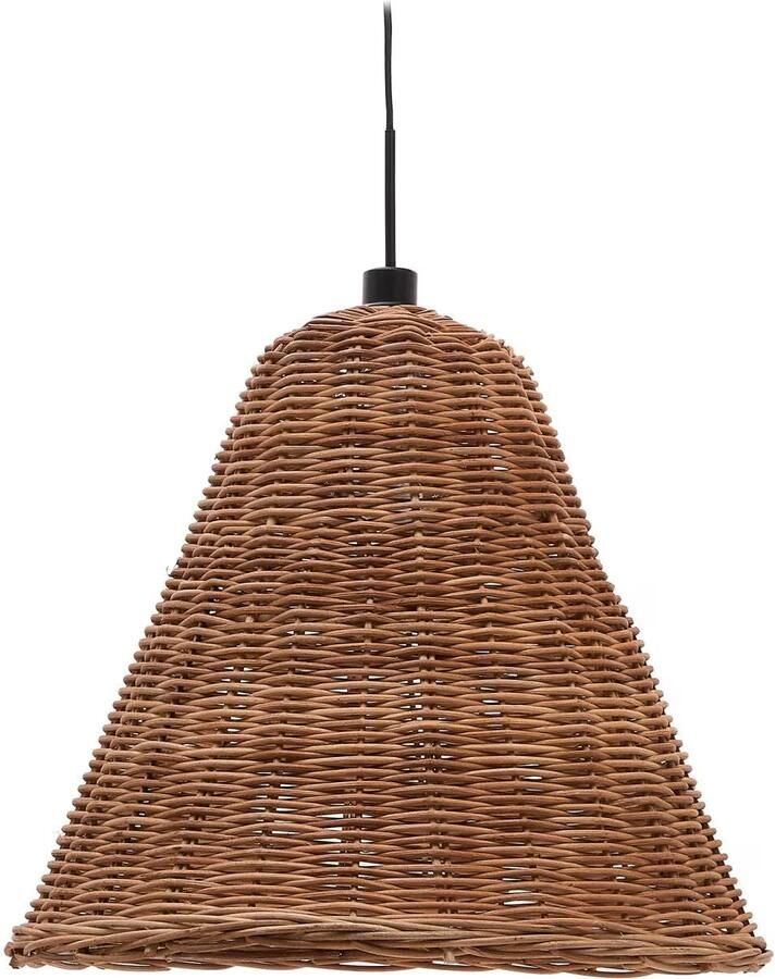 Kave Home Lampenkap Calvia Rotan 60cm Bruin