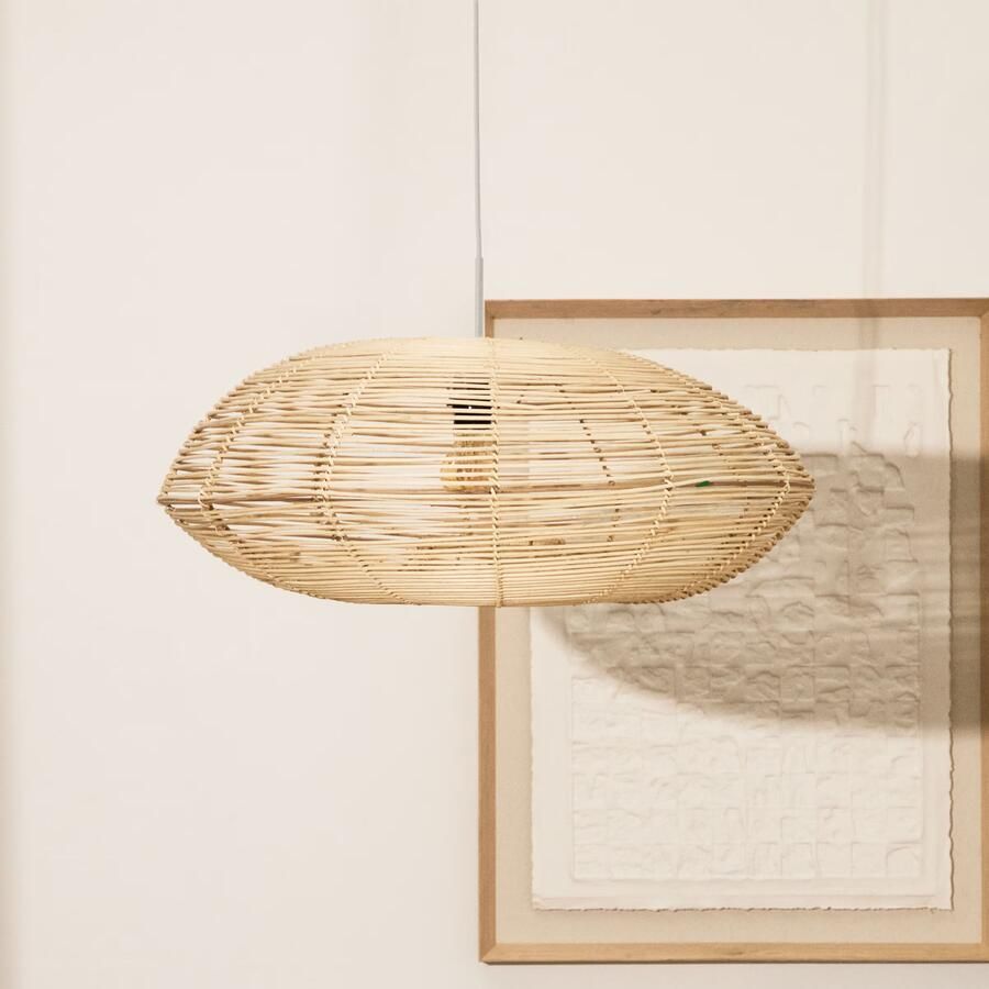 Kave Home Lampenkap Flaro Rotan 69cm Naturel