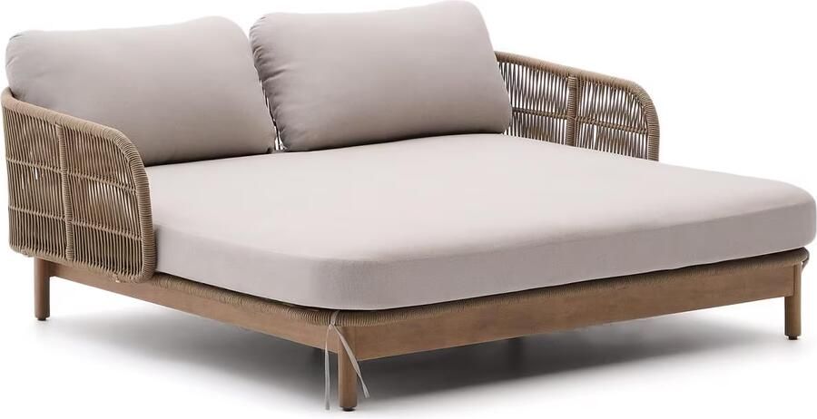 Kave Home Ligbed Catalina 2-persoons Beige