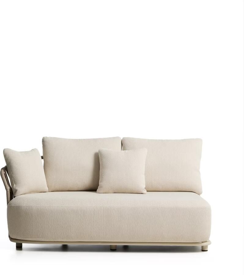 Kave Home Loungeset Osani 2-zits module Beige Taupe