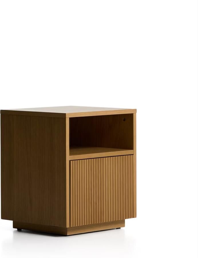 Kave Home Nachtkastje Helvine Eiken 52 x 45cm Naturel