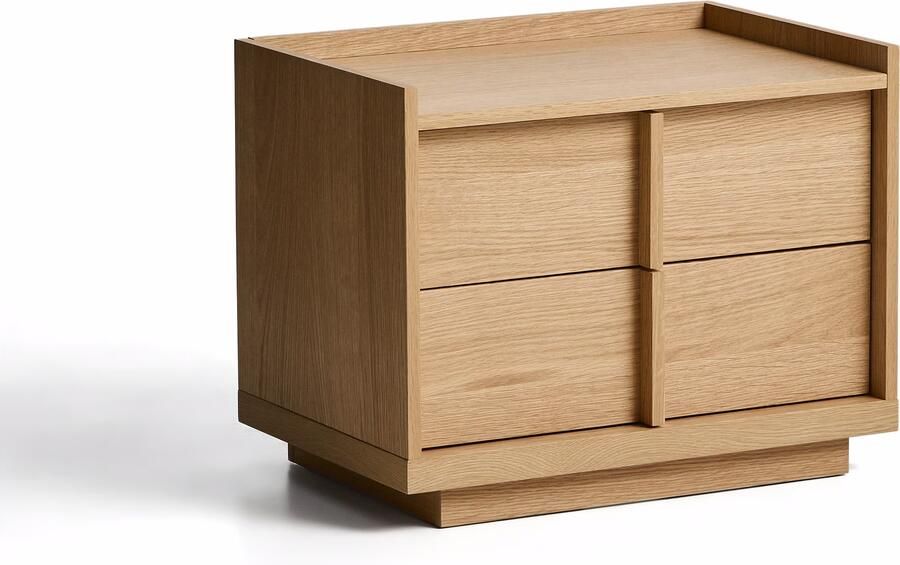 Kave Home Nachtkastje Onix Eiken 60 x 47cm Naturel