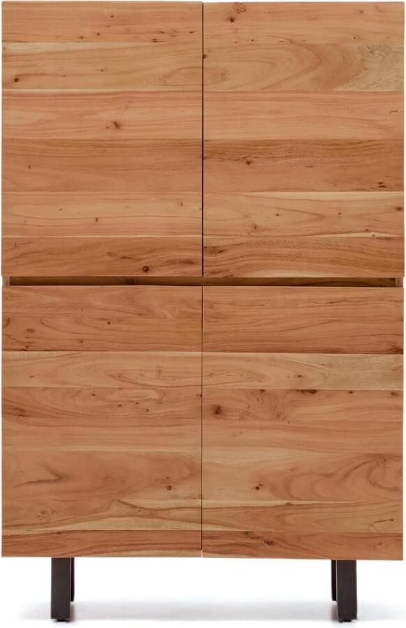 Kave Home Opbergkast Uxue Acaciahout 155 x 100cm Bruin
