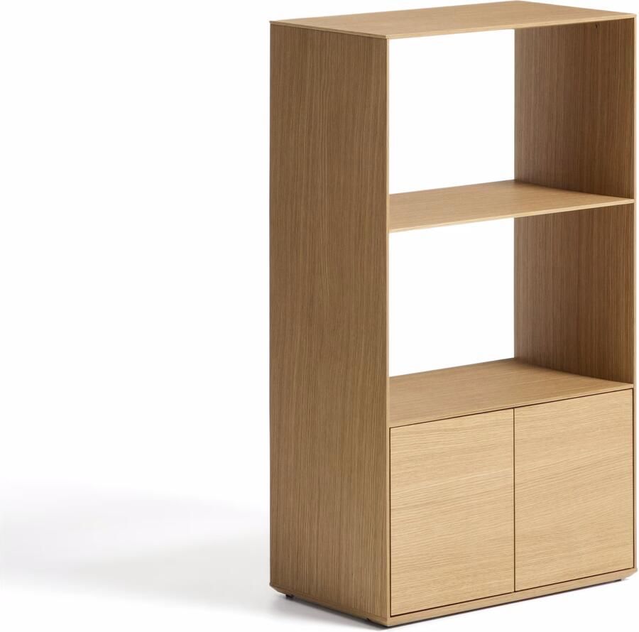 Kave Home Opbergkast Visala Eiken 106 x 60cm Naturel Eiken