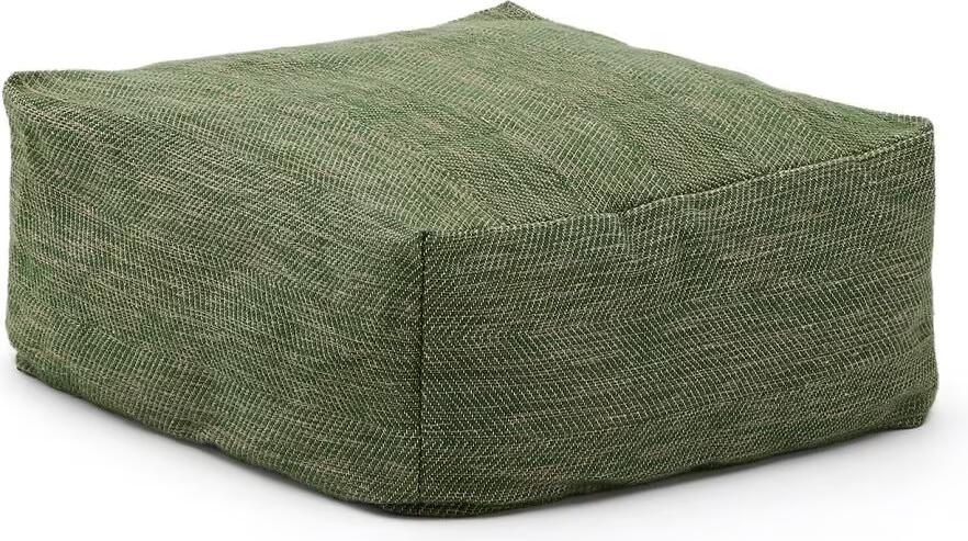 Kave Home Outdoor Poef Vedell PET Groen