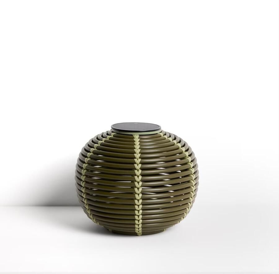 Kave Home Outdoor Tafellamp Garoina Op zonne-energie 25cm Groen