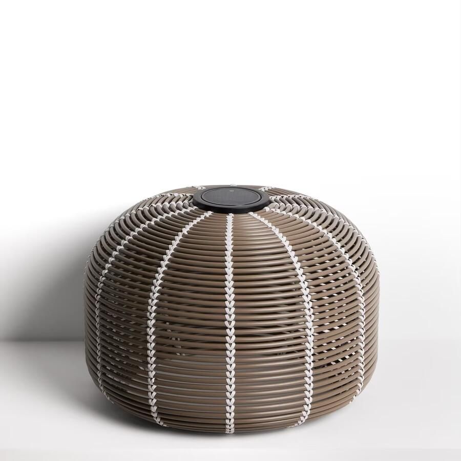 Kave Home Outdoor Tafellamp Garoina Op zonne-energie 50cm Taupe