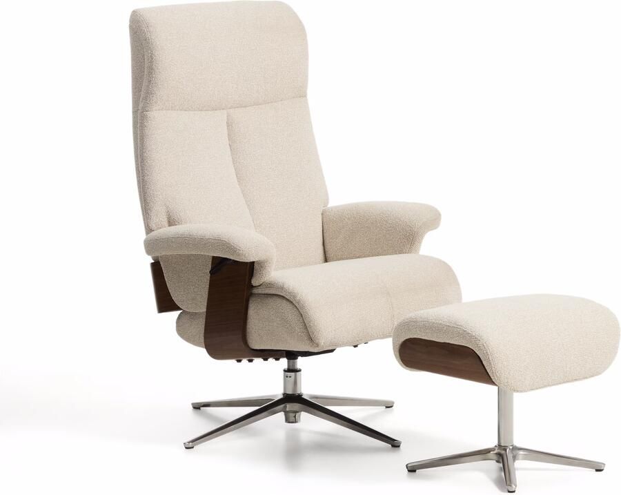 Kave Home Relaxfauteuil Toriel Bouclé Beige