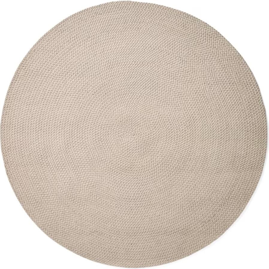 Kave Home Rond Vloerkleed Despas 200cm Beige