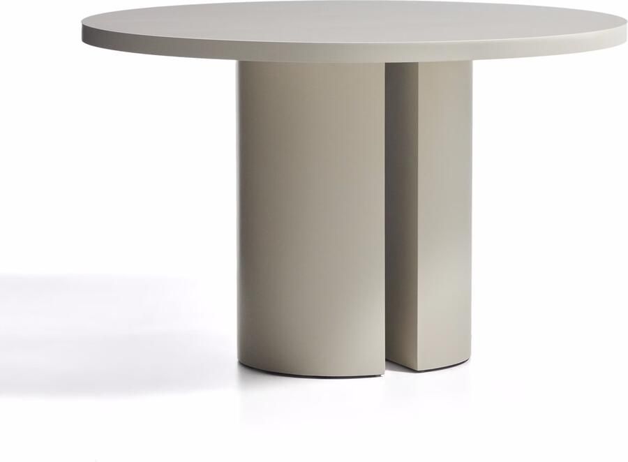 Kave Home Ronde Eettafel Nealy Ø120cm Beige