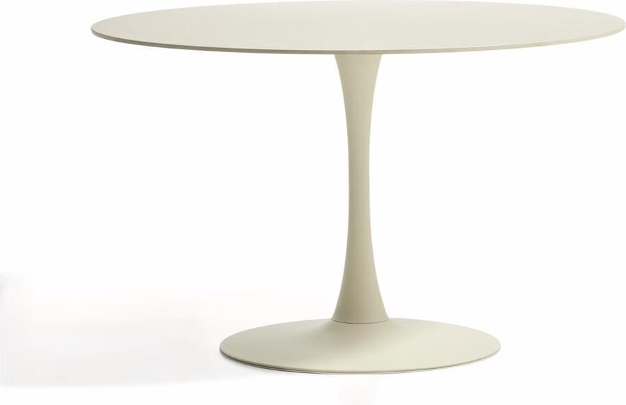 Kave Home Ronde Eettafel Vedira Keramiek Ø120cm Beige